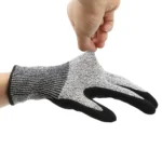 13-Gauge Cut Level 5 Sandy Nitrile Coated Work Gloves - Image 4