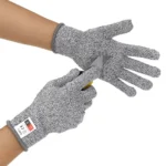 13-Gauge HPPE Level 5 Cut Resistant Gloves - Image 2
