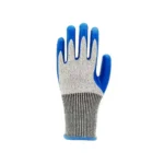 13-Gauge HPPE Textured Latex Palm Coating Level 5 Cut Resistant Gloves - Image 2