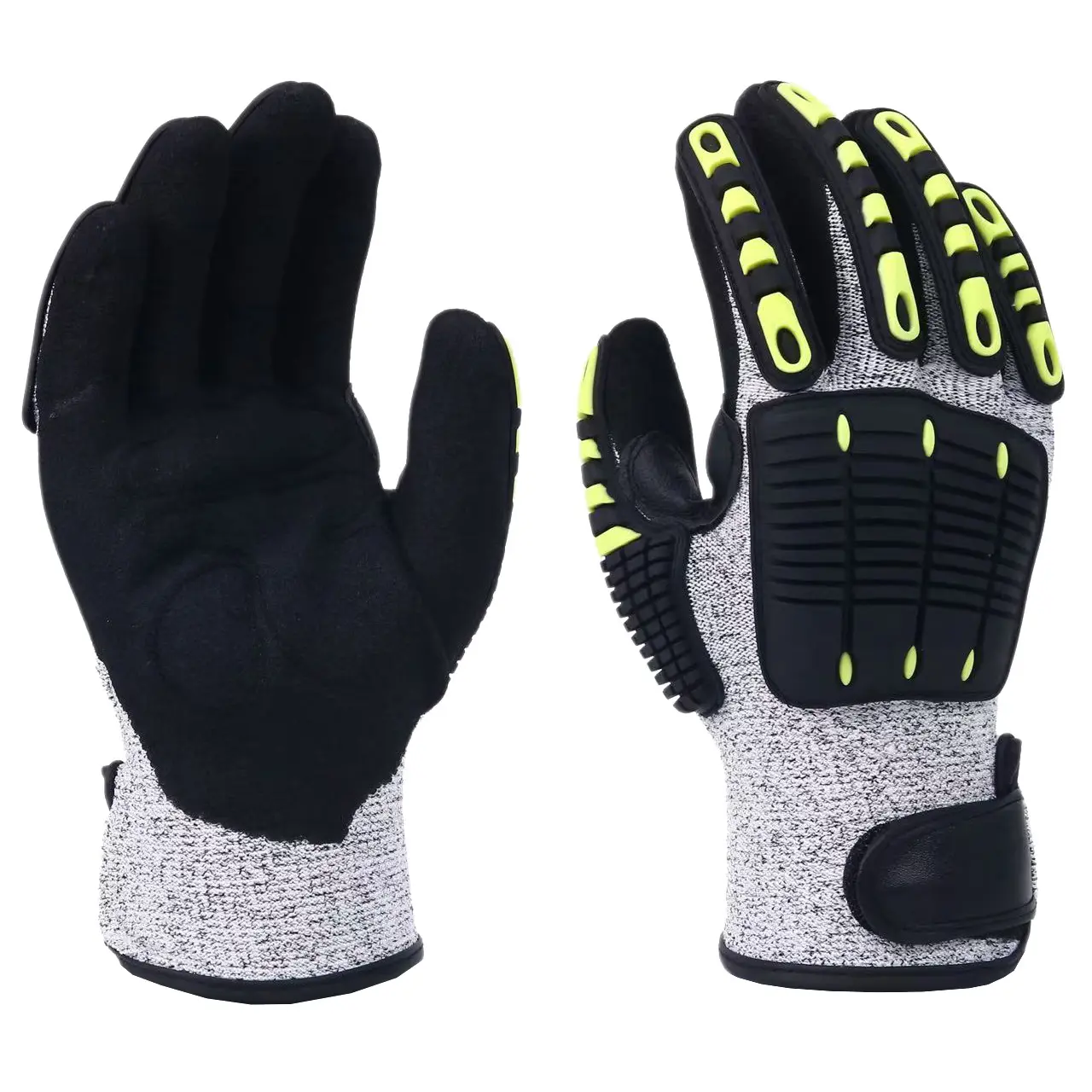 HPPE Cut Level D Impact Resistant Gloves